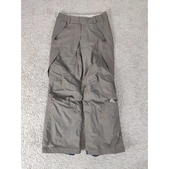 (V) Nike ACG Ski Pants Trousers Adult Women's STORMFIT SMALL Brown SnowBoarding - Picture 2 of 12